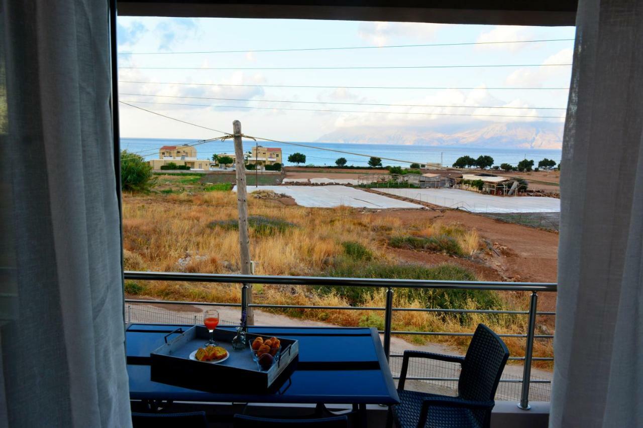 Balos Residence Private Pool Seafront Seaview Kissamos Exterior photo