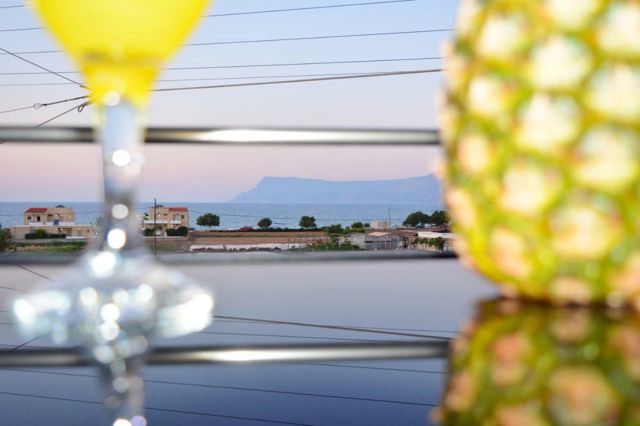 Balos Residence Private Pool Seafront Seaview Kissamos Exterior photo