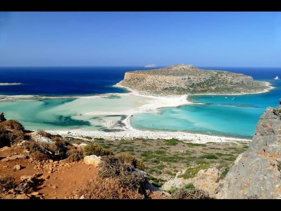 Balos Residence Private Pool Seafront Seaview Kissamos Exterior photo