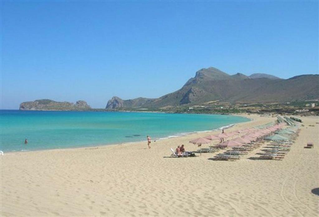 Balos Residence Private Pool Seafront Seaview Kissamos Exterior photo